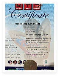 diploma Medical Taping Concept